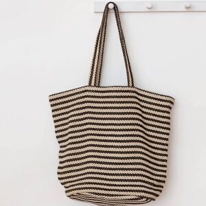 Paris Striped Tote
